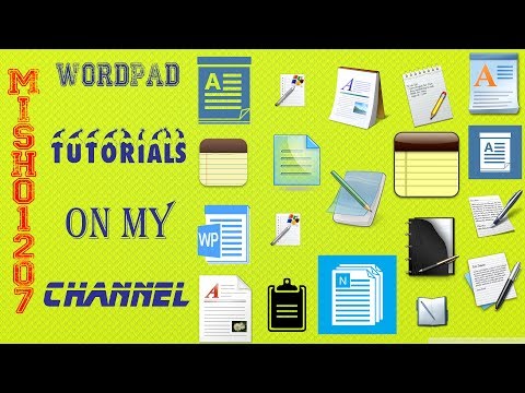 Wordpad-ი დამწყებთათვს (ტექსტის ფონის შეცვლა)